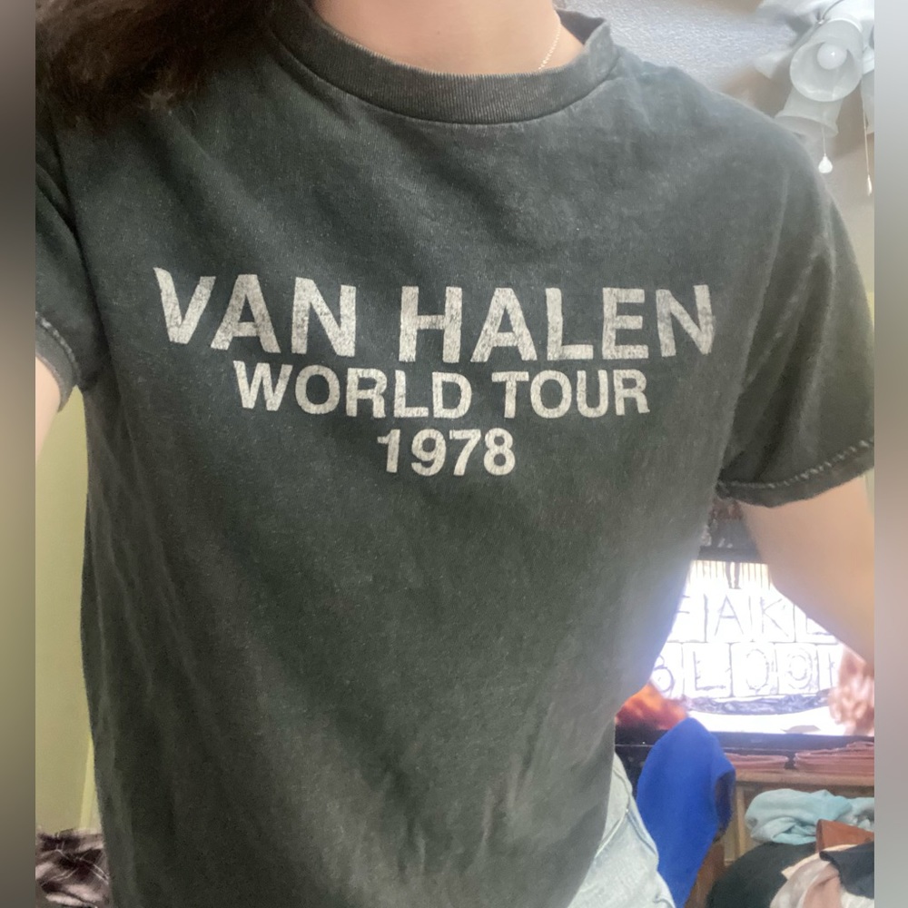 van halen band tee